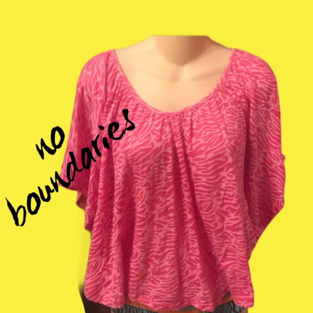 Flowy top/size 7-9 juniors/no boundaries